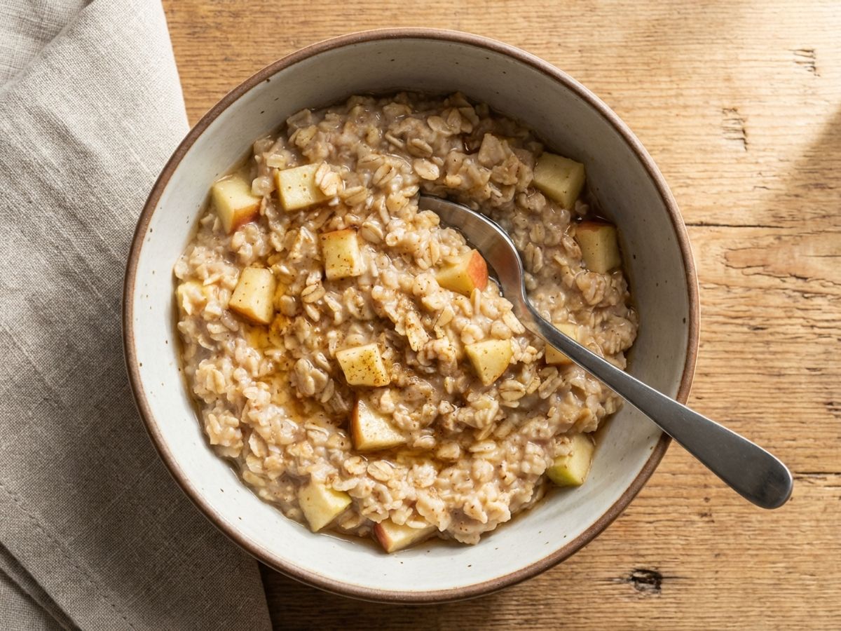 Apple Ginger Oatmeal