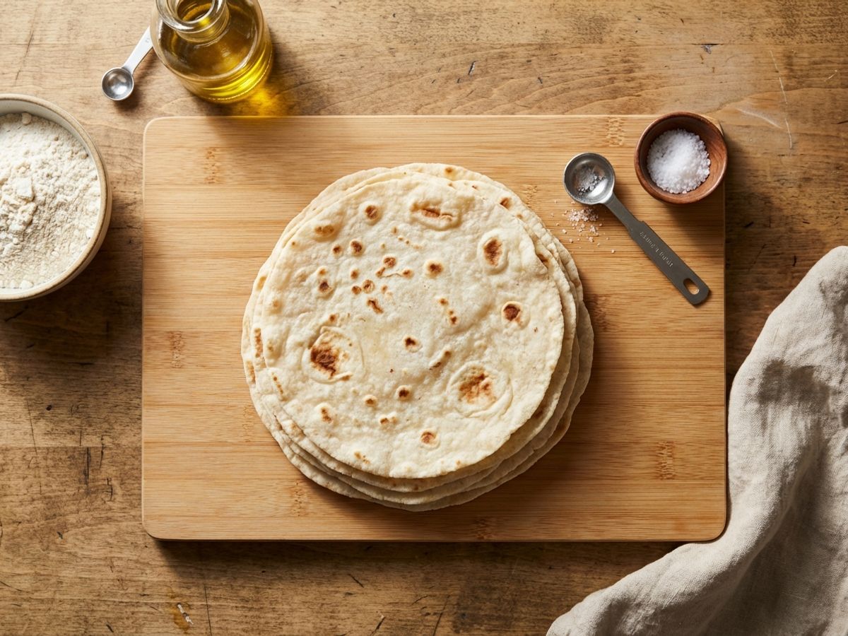 Cassava Flour Tortillas