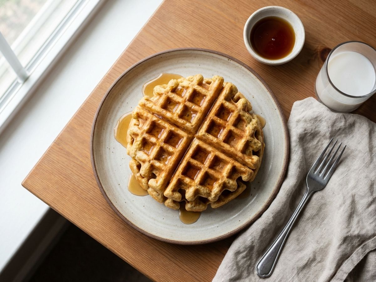 Cassava Flour Waffles