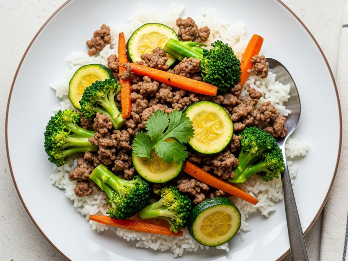 Ground Beef Stir-Fry