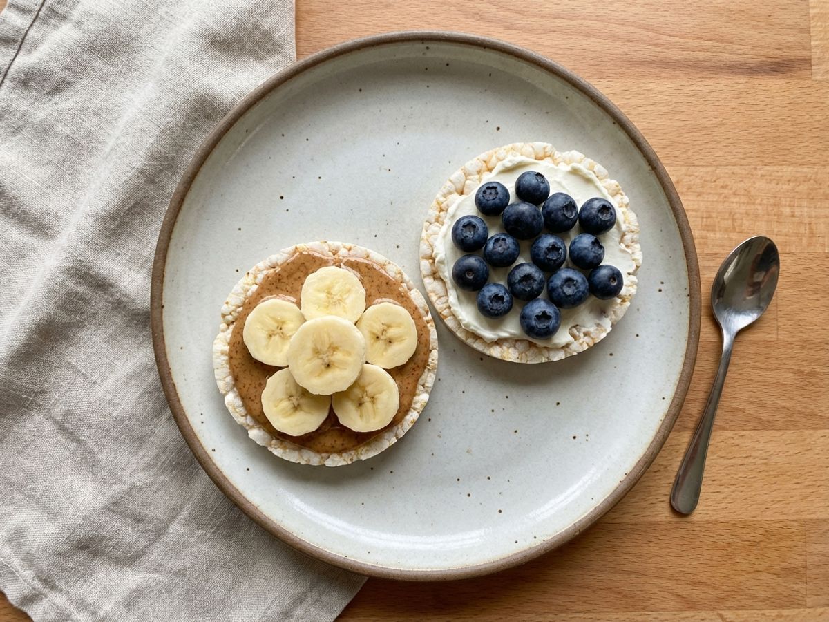 Rice Cakes with Toppings