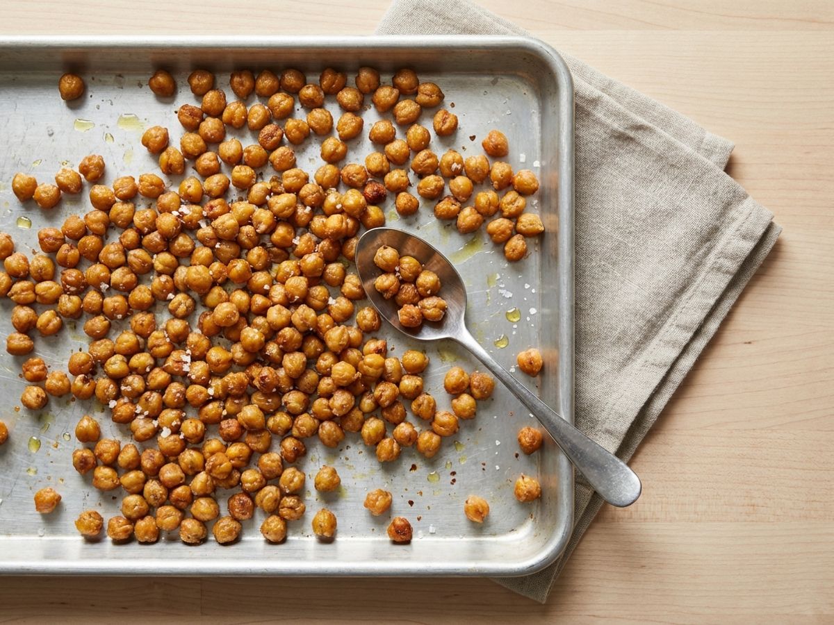 Crispy Roasted Chickpeas