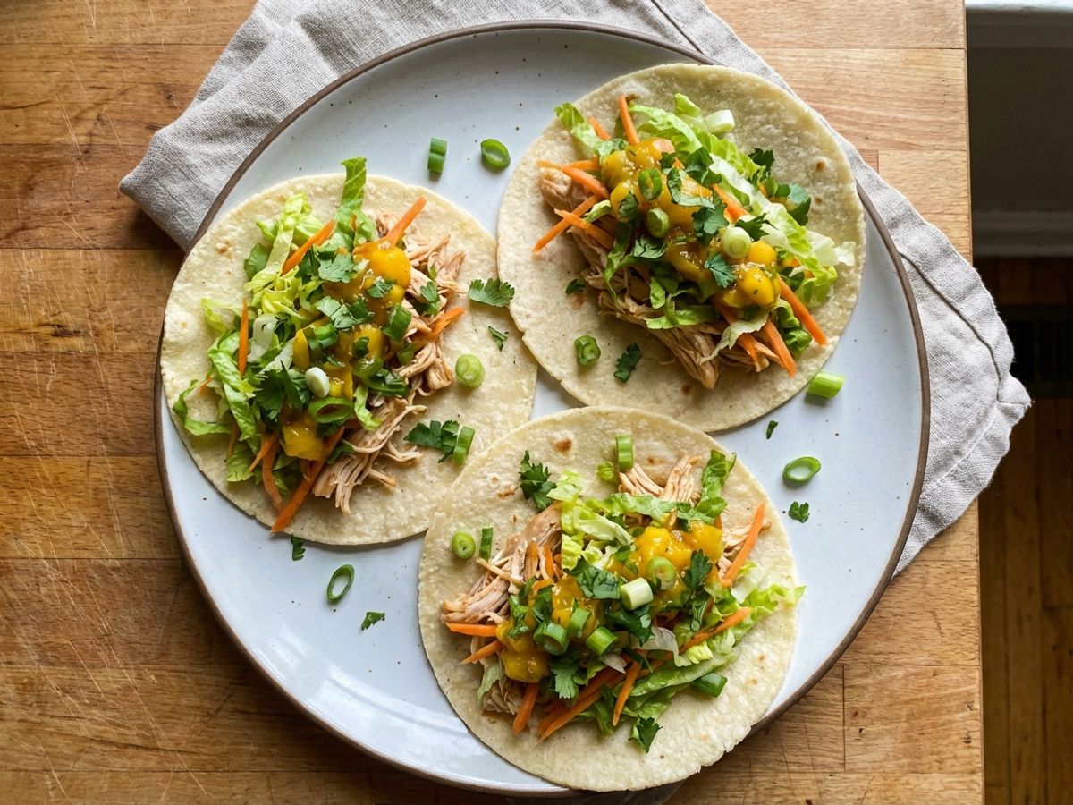 Shredded Chicken Tacos