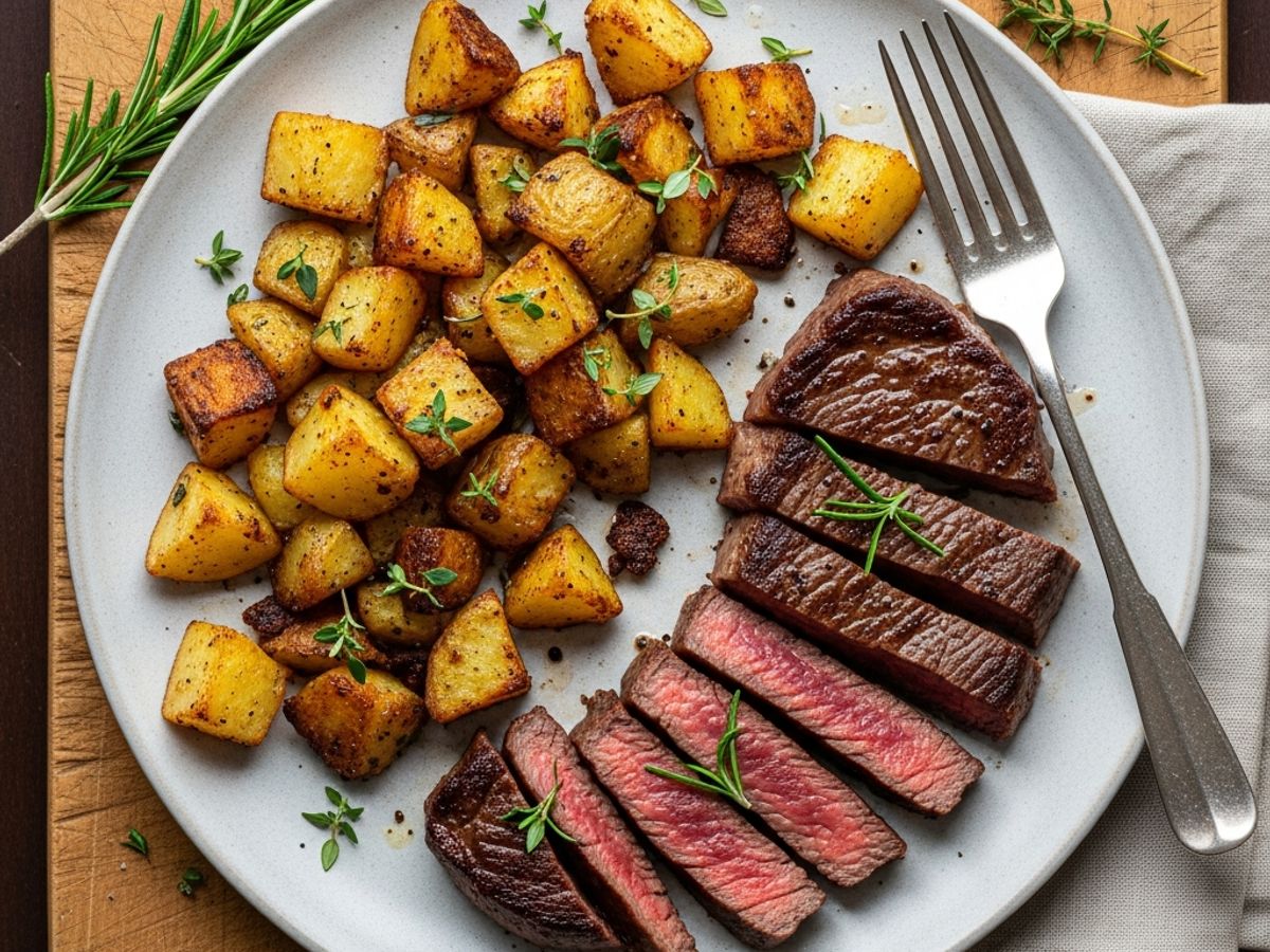 Steak and Potatoes